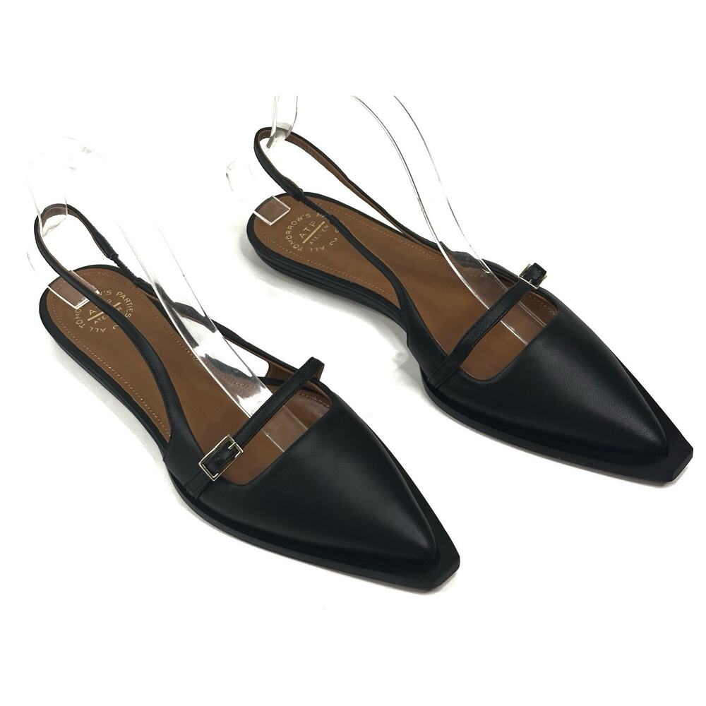 Elegant Black Women's Flats